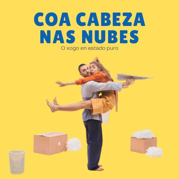 Coa cabeza na nubes