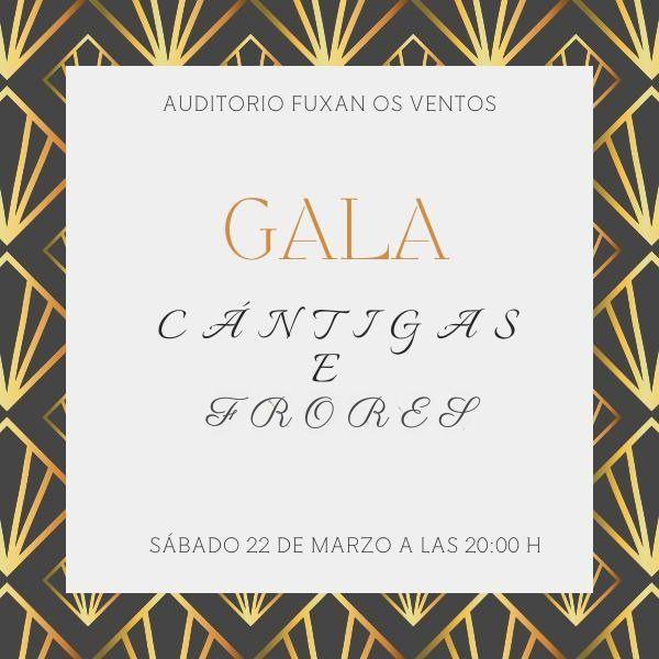 Gala de Cántigas e Frores